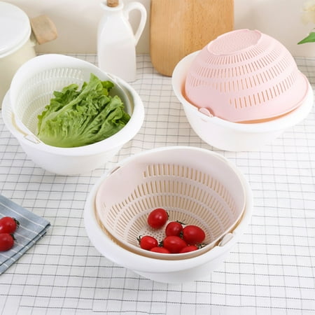 farfi01 Dual Layer Rice Wash Strainer Kitchen Fruits Vegetable Cleaning Container Basket
farfi01 Dual Layer Rice Wash Strainer Kitchen Fruits Vegetable Cleaning Container Basket