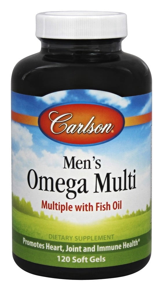 Carlson Labs Men S Omega Multi Softgels Walmart