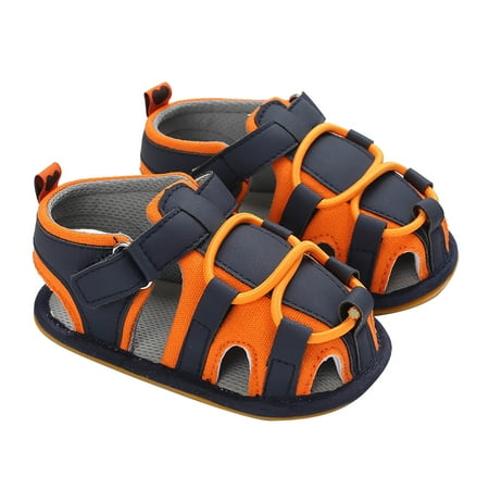DNDKILG Infant Girl s Boy Non-Slip Soft Sole First Walkers Shoes Slippers Baby Toddler Beach Summer Plaid Sandals Orange 6M-2Y 12
DNDKILG Infant Girl s Boy Non-Slip Soft Sole First Walkers Shoes Slippers Baby Toddler Beach Summer Plaid Sandals Orange 6M-2Y 12
