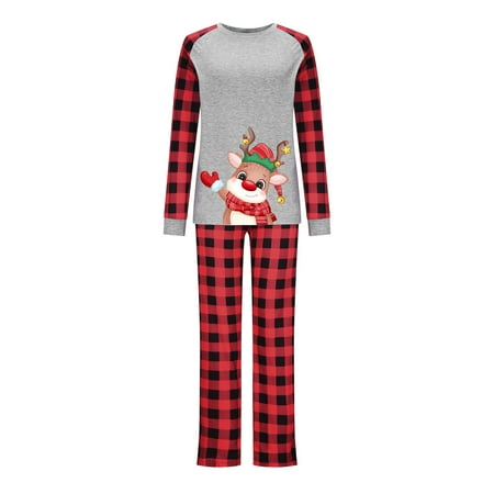 AnuirheiH Xmas Pjs Set Women Mommy Printed Top+Pants Family Matching Pajamas Set 4-6$ off 2nd
AnuirheiH Xmas Pjs Set Women Mommy Printed Top+Pants Family Matching Pajamas Set 4-6$ off 2nd