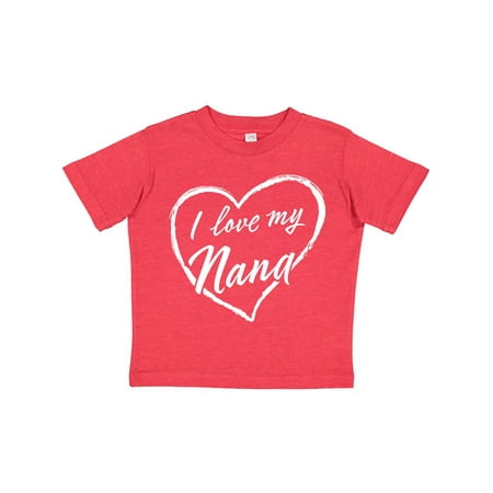 Inktastic I Love My Nana in White Chalk Heart Gift Toddler Boy or Toddler Girl T-Shirt
Inktastic I Love My Nana in White Chalk Heart Gift Toddler Boy or Toddler Girl T-Shirt
