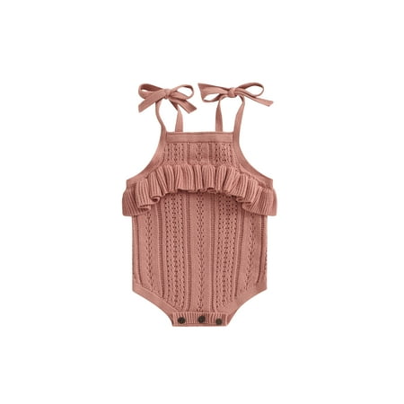 Carolilly Baby Girl Summer Romper Long Sleeve Fake-2-Piece Knit Bow Fall Spring Short Jumpsuit 0-3Y
Carolilly Baby Girl Summer Romper Long Sleeve Fake-2-Piece Knit Bow Fall Spring Short Jumpsuit 0-3Y