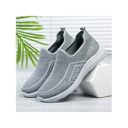 Bellella Mens Flats Sport Sneakers Slip On Walking Shoes Breathable Comfort Shoe Fitness Running Gray 9.5
Bellella Mens Flats Sport Sneakers Slip On Walking Shoes Breathable Comfort Shoe Fitness Running Gray 9.5