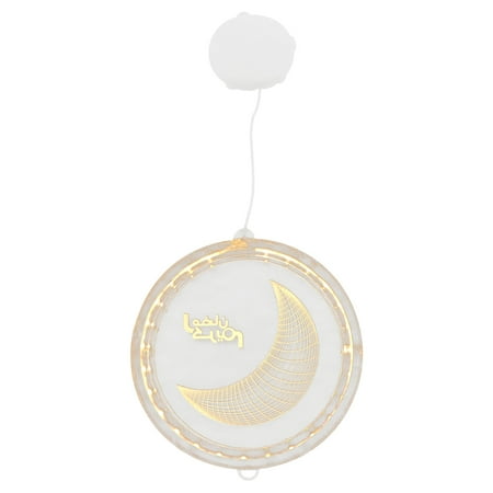 NUOLUX 1Pc Suction Cup Window Hanging Lamp Creative Ramadan Festival Light Pendant
NUOLUX 1Pc Suction Cup Window Hanging Lamp Creative Ramadan Festival Light Pendant