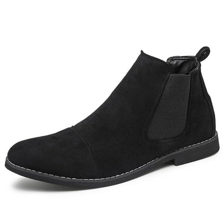 Men‘s Chelsea Boots Lightweight Casual Slip On Ankle Boots Classic Elastic Dress Boots Fall/Winter
Men‘s Chelsea Boots Lightweight Casual Slip On Ankle Boots Classic Elastic Dress Boots Fall/Winter