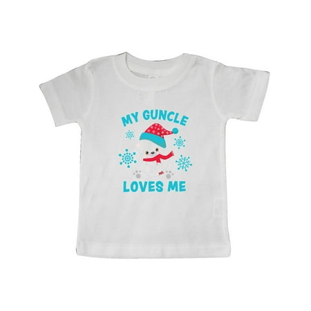Inktastic Polar Bear My Guncle Loves Me in Santa Hat with Snowflakes Gift Baby Boy or Baby Girl T-Shirt
Inktastic Polar Bear My Guncle Loves Me in Santa Hat with Snowflakes Gift Baby Boy or Baby Girl T-Shirt