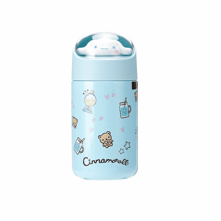 JUSTUP Cute Thermos Mug Stainless Steel Vacuum Insulated Bottle for Hot or Cold Drinks Adorable Travel Mug Tumbler Cup(Blue 280ML)
JUSTUP Cute Thermos Mug Stainless Steel Vacuum Insulated Bottle for Hot or Cold Drinks Adorable Travel Mug Tumbler Cup(Blue 280ML)