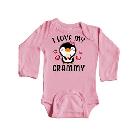 Inktastic I Love My Grammy with Cute Penguin and Hearts Gift Baby Girl Long Sleeve Bodysuit
Inktastic I Love My Grammy with Cute Penguin and Hearts Gift Baby Girl Long Sleeve Bodysuit