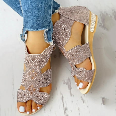 Mnycxen Women s Ladies Fashion Vintage Crystal Outdoor Hollow Out Zip Up Sandals Shoes
Mnycxen Women s Ladies Fashion Vintage Crystal Outdoor Hollow Out Zip Up Sandals Shoes