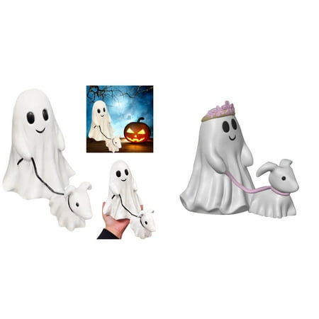 2PC Ghost Walking Dog Statue Halloween Ghost Walking His Ghost Dog Halloween Ghost Dog Statues Spooky Ghost Dog Halloween Figurine Home Decorations Ghost Dog Statue Decor Add Festive Ambience
2PC Ghost Walking Dog Statue Halloween Ghost Walking His Ghost Dog Halloween Ghost Dog Statues Spooky Ghost Dog Halloween Figurine Home Decorations Ghost Dog Statue Decor Add Festive Ambience