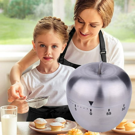 Mechanical Kitchen Timer Game Count Down Counter Alarm Cooking 55 Minutes