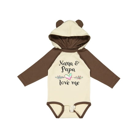 Inktastic Nana and Papa Love Me- Heart Grandchild Gift Baby Boy or Baby Girl Long Sleeve Bodysuit
Inktastic Nana and Papa Love Me- Heart Grandchild Gift Baby Boy or Baby Girl Long Sleeve Bodysuit