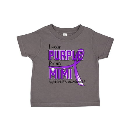 Inktastic I Wear Purple for My Mimi- Alzheimers Awareness Gift Toddler Boy or Toddler Girl T-Shirt
Inktastic I Wear Purple for My Mimi- Alzheimers Awareness Gift Toddler Boy or Toddler Girl T-Shirt