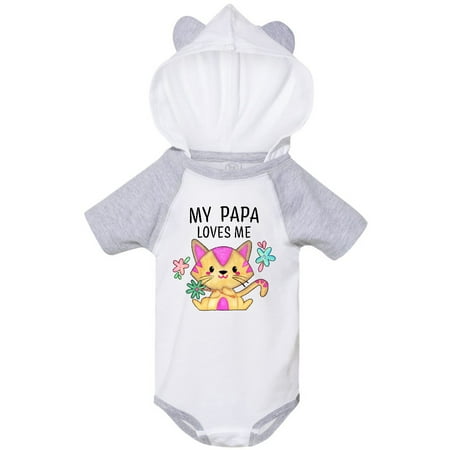 Inktastic My Papa Loves Me with Cute Kitten and Flowers Gift Baby Boy or Baby Girl Bodysuit
Inktastic My Papa Loves Me with Cute Kitten and Flowers Gift Baby Boy or Baby Girl Bodysuit