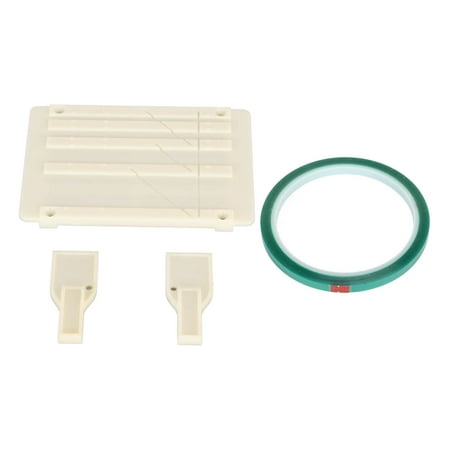 WonderfulMart1/4 10 Inch Tape Splicing Set ABS Cassette Tape Splicing Set with Splicing Tape for Revoxsonido 1/4 1/2 Inch Tape
WonderfulMart1/4 10 Inch Tape Splicing Set ABS Cassette Tape Splicing Set with Splicing Tape for Revoxsonido 1/4 1/2 Inch Tape