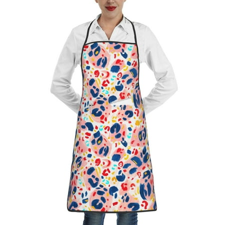 Rocae Leopard Print (2) for Kitchen Aprons for Women Adjustable Cooking Kitchen Chef Apron for Men with Pockets
Rocae Leopard Print (2) for Kitchen Aprons for Women Adjustable Cooking Kitchen Chef Apron for Men with Pockets