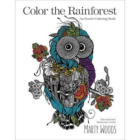 Color the Rainforest: An Exotic Coloring Book