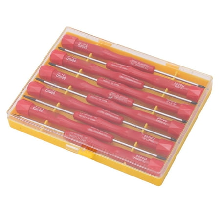 Multifunction Screwdriver Set Non Skid 10Pcs Flexible Handheld Accurate Screwdriver Set Heat Treatment With Case For Jewelry Watch
Multifunction Screwdriver Set Non Skid 10Pcs Flexible Handheld Accurate Screwdriver Set Heat Treatment With Case For Jewelry Watch