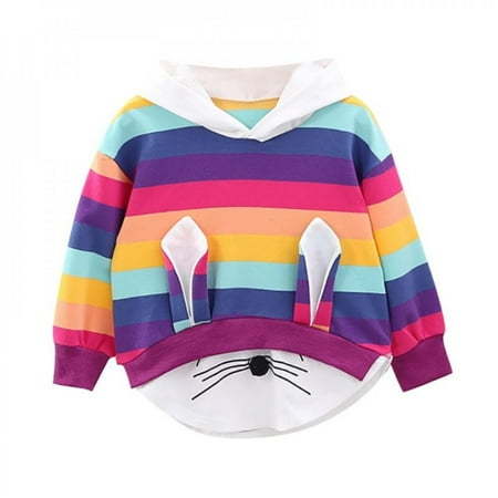 Patgoal Baby Girls Clothes Kid Girl Long Sleeve Cartoon Stripe Hoodie Sweatshirt Toddler Outerwear Coat Clothes Outfit Spring Autumn
Patgoal Baby Girls Clothes Kid Girl Long Sleeve Cartoon Stripe Hoodie Sweatshirt Toddler Outerwear Coat Clothes Outfit Spring Autumn