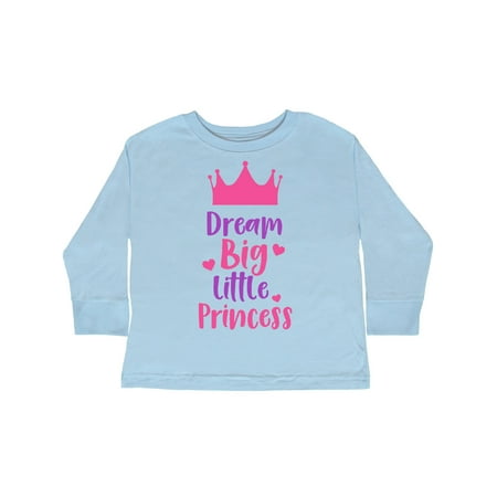 Inktastic Dream Big Little Princess Crown - Pink Purple Gift Toddler Toddler Girl Long Sleeve T-Shirt
Inktastic Dream Big Little Princess Crown - Pink Purple Gift Toddler Toddler Girl Long Sleeve T-Shirt