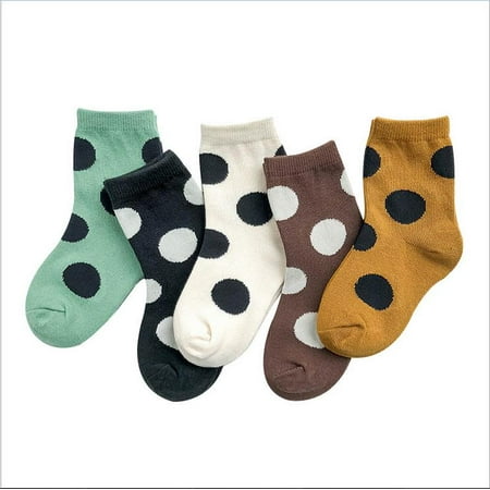 LA HIEBLA 5 Pairs Baby s Dot Pattern Cotton Socks Breathable Clothes Accessories Crew Ankle Socks for Spring and Fall
LA HIEBLA 5 Pairs Baby s Dot Pattern Cotton Socks Breathable Clothes Accessories Crew Ankle Socks for Spring and Fall