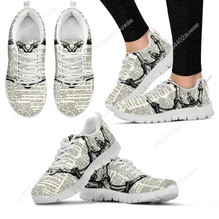 Vintage Newspaper Printing Lace Up Casual Sneaker For Women Fashion Light Walk Flat Shoe Breathable Mesh Footwear
Vintage Newspaper Printing Lace Up Casual Sneaker For Women Fashion Light Walk Flat Shoe Breathable Mesh Footwear