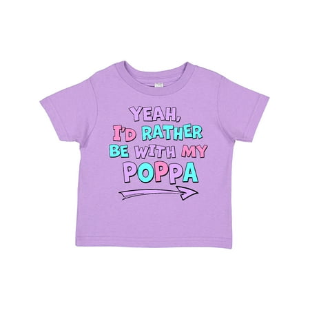 Inktastic Yeah I d Rather be with My Poppa in Pink Blue and Purple Boys or Girls Toddler T-Shirt
Inktastic Yeah I d Rather be with My Poppa in Pink Blue and Purple Boys or Girls Toddler T-Shirt
