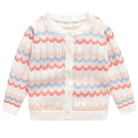 Ixbnca Girls Striped Printed Cardigan Cute Sweater Crewneck Button down Open Front Kids Knitted Sweaters
Ixbnca Girls Striped Printed Cardigan Cute Sweater Crewneck Button down Open Front Kids Knitted Sweaters