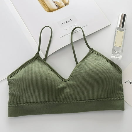 RPVATI Women s Comfort Bralette Wirefree Solid Bralettes for Women Everyday Spaghetti Strap Stretch Bra
RPVATI Women s Comfort Bralette Wirefree Solid Bralettes for Women Everyday Spaghetti Strap Stretch Bra