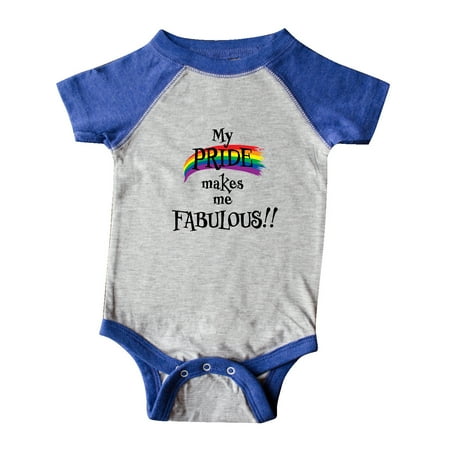 Inktastic My Pride Makes me Fabulous with Rainbow Gift Baby Boy or Baby Girl Bodysuit
Inktastic My Pride Makes me Fabulous with Rainbow Gift Baby Boy or Baby Girl Bodysuit