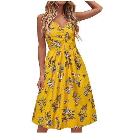 jsaierl Women Casual Printing V-Neck Sleeveless Fashion Knee-length Dresses for women 2023
jsaierl Women Casual Printing V-Neck Sleeveless Fashion Knee-length Dresses for women 2023