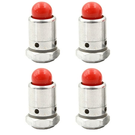 4 Pcs Exhaust Valves Replacements Pressure Cooker Air Release Pot Sealing Ring Relief Jigger Limiting Safety Aluminum Alloy
4 Pcs Exhaust Valves Replacements Pressure Cooker Air Release Pot Sealing Ring Relief Jigger Limiting Safety Aluminum Alloy