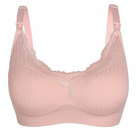 LWZWM Women s Bras Comfortable Breathable No Underwire Front Buckle Breastfeeding Bra Fitness Bra Plus Size Bralette Pink M
LWZWM Women s Bras Comfortable Breathable No Underwire Front Buckle Breastfeeding Bra Fitness Bra Plus Size Bralette Pink M