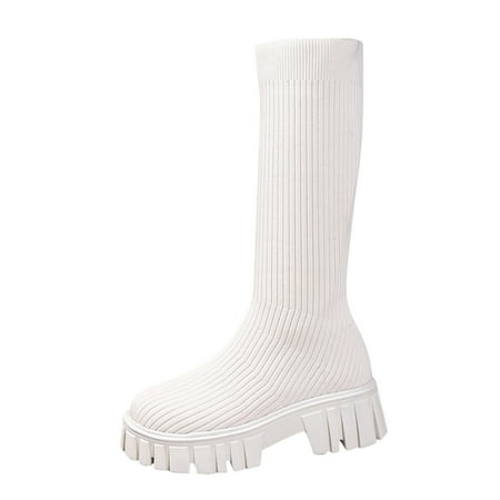 fvwitlyh Knee High Boots Women s Wide Calf Boots Knee High Ladies Fashion Solid Color Elastic Knitting Thigh High Cowboy Boots for Women Size 11
fvwitlyh Knee High Boots Women s Wide Calf Boots Knee High Ladies Fashion Solid Color Elastic Knitting Thigh High Cowboy Boots for Women Size 11