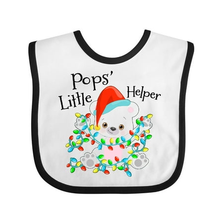 Inktastic Pops Little Helper Cute Polar Bear with Christmas Lights Gift Baby Boy or Baby Girl Bib
Inktastic Pops Little Helper Cute Polar Bear with Christmas Lights Gift Baby Boy or Baby Girl Bib