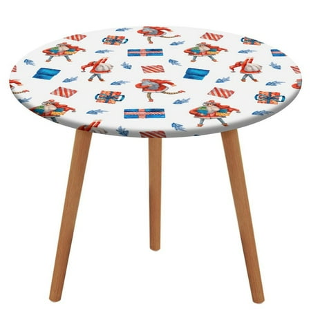 Bybiment Round Fitted Tablecloth with Elastic Edge Print Watercolor Christmas Pattern Hand Decorative Tablecloth Table Cover 43 Inch
Bybiment Round Fitted Tablecloth with Elastic Edge Print Watercolor Christmas Pattern Hand Decorative Tablecloth Table Cover 43 Inch
