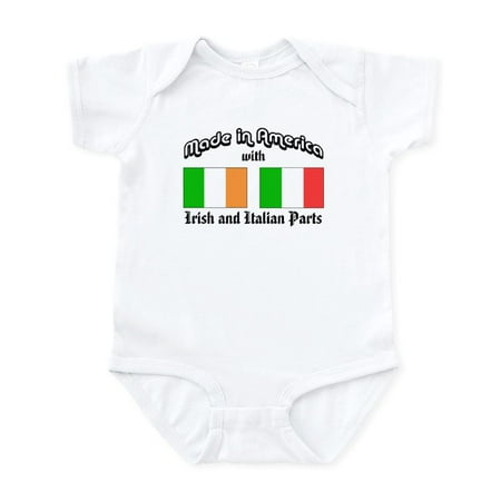 CafePress - Irish Italian Infant Bodysuit - Baby Light Bodysuit Size Newborn - 24 Months
CafePress - Irish Italian Infant Bodysuit - Baby Light Bodysuit Size Newborn - 24 Months
