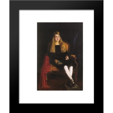 Portrait of Anne M. Tucker 20x24 Framed Art Print by Robert Henri