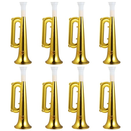 TOYMYTOY 12pcs Plastic Trumpet Noise Maker Kids Toys Cheerleader Football Match Cheering Props Birthday Party Favor Gift (Golden)
TOYMYTOY 12pcs Plastic Trumpet Noise Maker Kids Toys Cheerleader Football Match Cheering Props Birthday Party Favor Gift (Golden)