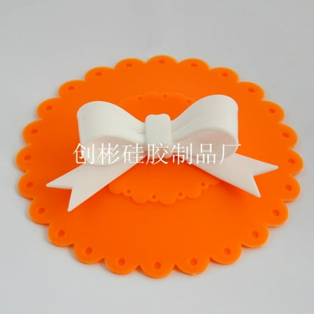 Cup Lid Bowknot Silicone Mug Cover Coffee Drink Mug Dustproof Round Cap Cup Accessory Orange White 10.5cm
Cup Lid Bowknot Silicone Mug Cover Coffee Drink Mug Dustproof Round Cap Cup Accessory Orange White 10.5cm