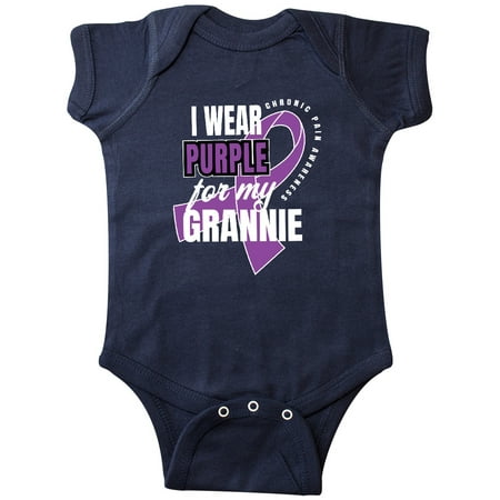Inktastic Chronic Pain I Wear Purple For My Grannie Gift Baby Boy or Baby Girl Bodysuit
Inktastic Chronic Pain I Wear Purple For My Grannie Gift Baby Boy or Baby Girl Bodysuit
