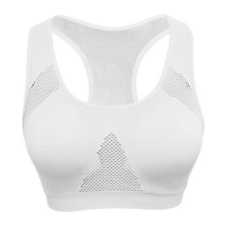 Ladies Fitness Bra Padded Cosy Wirefree Bralette Women Seamless Double Layer Push Up Comfort Breathable Underwear White XL
Ladies Fitness Bra Padded Cosy Wirefree Bralette Women Seamless Double Layer Push Up Comfort Breathable Underwear White XL
