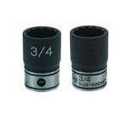 81010MD 0.38 in. Drive X 10 mm Deep Duo-Socket - 6 Point