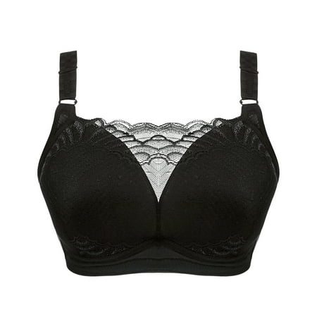 Bra Women Bra No Rims Lace Beautiful Back Anti-burnout Breast-feeding Underwear Polyester no underwire sports bra Black
Bra Women Bra No Rims Lace Beautiful Back Anti-burnout Breast-feeding Underwear Polyester no underwire sports bra Black
