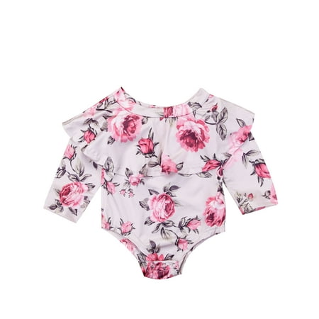 MERSARIPHY Baby Girl s Off Shoulder Romper Long Sleeve Ruffles Floral Print Striped Bodysuit Newborn Jumpsuit
MERSARIPHY Baby Girl s Off Shoulder Romper Long Sleeve Ruffles Floral Print Striped Bodysuit Newborn Jumpsuit