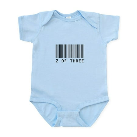 CafePress - Triplets Barcode Infant Bodysuit - Baby Light Bodysuit