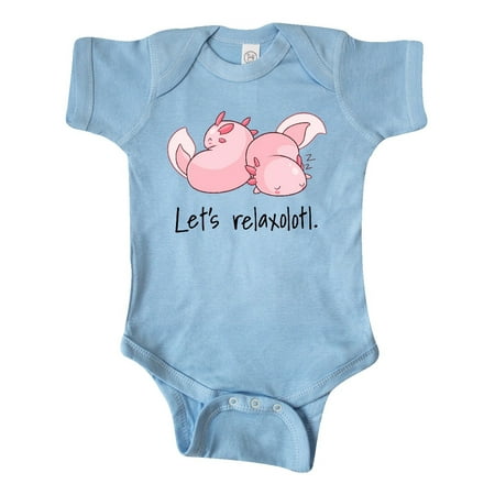 Inktastic Let s Relaxolotl with Sleeping Axolotls Gift Baby Boy or Baby Girl Bodysuit
Inktastic Let s Relaxolotl with Sleeping Axolotls Gift Baby Boy or Baby Girl Bodysuit