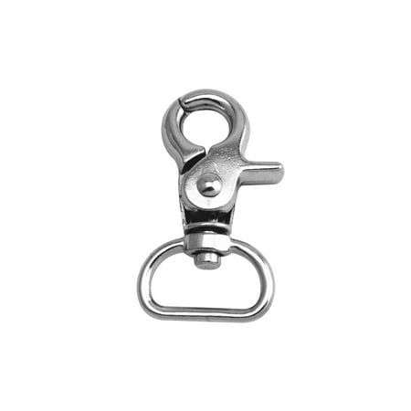 Fenggtonqii Silvery 0.8 Inner Diameter D Ring Pliers Buckle Lobster Clasps Swivel Snap Hooks Pack of 15
Fenggtonqii Silvery 0.8 Inner Diameter D Ring Pliers Buckle Lobster Clasps Swivel Snap Hooks Pack of 15