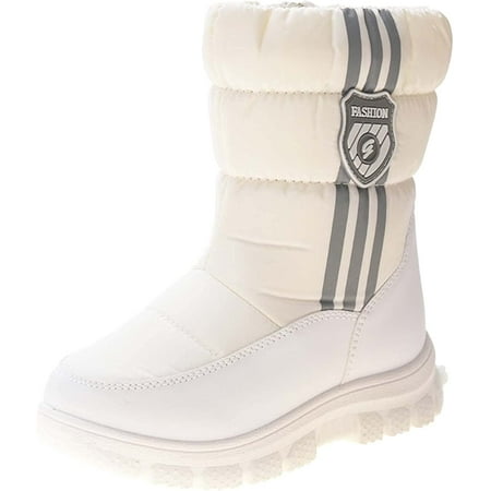 Girls Boys Snow Boots Kids Outdoor Winter Shoes Warm Fur Lined Hight-Cut Skiing Bootie
Girls Boys Snow Boots Kids Outdoor Winter Shoes Warm Fur Lined Hight-Cut Skiing Bootie