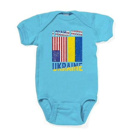 CafePress - I Stand With Ukraine Support Ukrainian A Body Suit - Cute Infant Bodysuit Baby Romper - Size Newborn - 24 Months
CafePress - I Stand With Ukraine Support Ukrainian A Body Suit - Cute Infant Bodysuit Baby Romper - Size Newborn - 24 Months